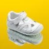 Baby barefoot sandals PONKI BAREFOOT REBBEL WHITE №19-25