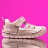 Baby barefoot sandals PONKI BAREFOOT SPLITT POWDER №19-21