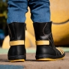 Baby booties PONKI LINES BLACK №22-25