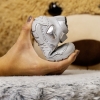 Baby boots PONKI BAREFOOT SENSIA PEARL GREY №19-21