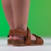 Baby sandals PONKI Global Brown- MA1051-14 - №22-25