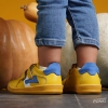 Baby shoes PONKI Crossed YELLOW №22-25