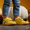 Baby shoes PONKI Crossed YELLOW №22-25