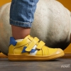 Baby shoes PONKI Crossed YELLOW №22-25