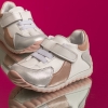 Adidași pentru bebeluși **PONKI Sporties Alb-Argintiu** №21–25