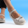 Children's ballerinas PONKI BELEZZA SILVER №26-30