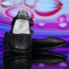 Children's Ballerinas PONKI QUITY BLACK, Sizes 31-36
