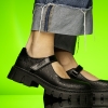 Children's ballerinas PONKI XTRAVAGANZA BLACK DROPS №31-36