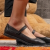 Children's ballet shoes PONKI Heal BLACK #26-30