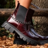 Children's boots PONKI CHELSY Bordeaux №31-35