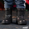Children's boots PONKI CORAZON BLACK-PLATINUM №26-30