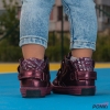 Children's boots PONKI FREQUINCE BURGUNDY №21-25