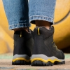 Children's boots PONKI GRANCER BLACK-YELLOW №31-36