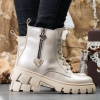 Children's Boots PONKI Mikky Beige Sizes 31-36