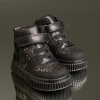 Ghete pentru copii **PONKI OCEANO STYLISH Negru** №26–30
