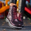 Children's boots PONKI STARFALL BURGUNDY size 26-30, size 31-36