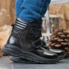 Children's boots PONKI Warrior Black-Sim 21-25
