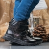 Children's boots PONKI Warrior Black-Sim 21-25