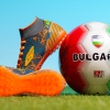 Children's football shoes-centipedes Dugana Fume-Orange №31-35
