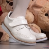  Children’s formal shoes PONKI ELEGANCE WHITE BROWN №26-30