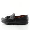 Children's moccasins PONKI ELEGANTE BLACK №26-30