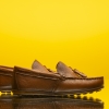 Children's moccasins PONKI ELEGANTE BROWN №26-30