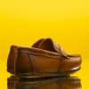 Children's moccasins PONKI GLASSES Brown №36-39