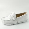 Children's moccasins PONKI GLASSES WHITE №31-35