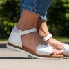Children's sandals PONKI BLOOMEN WHITE №31-36