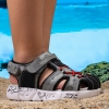 Children's sandals PONKI Flater Gray No. 26-30