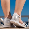 Children's sandals PONKI Pangara Silver №26-30