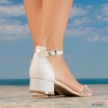 Children's sandals PONKI Pearl White- MA06-2 - No. 26-30