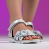 Children's sandals PONKI Queen Silver №26-30