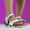 Children's sandals PONKI Roger White №26-30