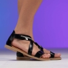 Children's sandals PONKI ROMANES BLACK №31-38