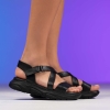 Children's sandals PONKI SEKAI BLACK #31-36