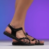 Children's sandals PONKI SENSE BLACK No. 31-36