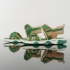 Children's sandals PONKI SPORTA- TR GREEN #31-35