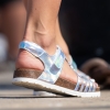 Children's sandals PONKI VAGGETA ELITE SILVER №32-36