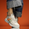 Children's sneakers Pavilion White-Orange №31-35