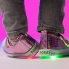 Children's sports shoes with luminous soles PONKI CNW-RS Pink №26-30