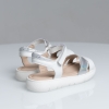 Children Sandals PONKI Sparkle White №31-36