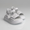 Girls' Sandals PONKI Saphire White №26-30