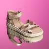 Girls’ Sandals PONKI Nastrini Beige №31-36