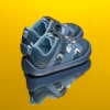 Pantofi barefoot pentru copii **PONKI Barefoot SQUASH II Albastru** №31–36