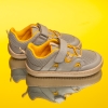Pantofi barefoot pentru copii **PONKI Barefoot SQUASH II Gri** №31–36