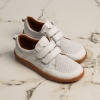 Youth barefoot shoes PONKI Barefoot WAVES White-Brown №37-40