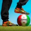 Youth football boots-centipedes Dugana Black-Orange №36-39