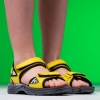Youth sandals PONKI MELIODAS YELLOW №36-39