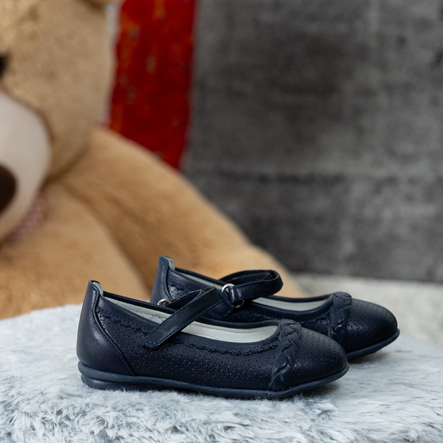 Baby Ballerina Shoes PONKI GELLY Darkblue №21-25